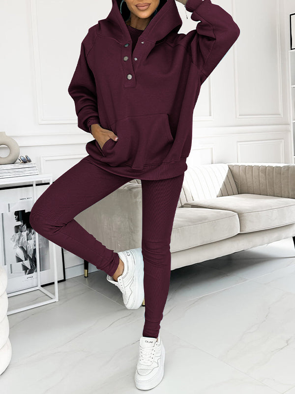 WW | Lässiger und bequemer Sweatshirtanzug