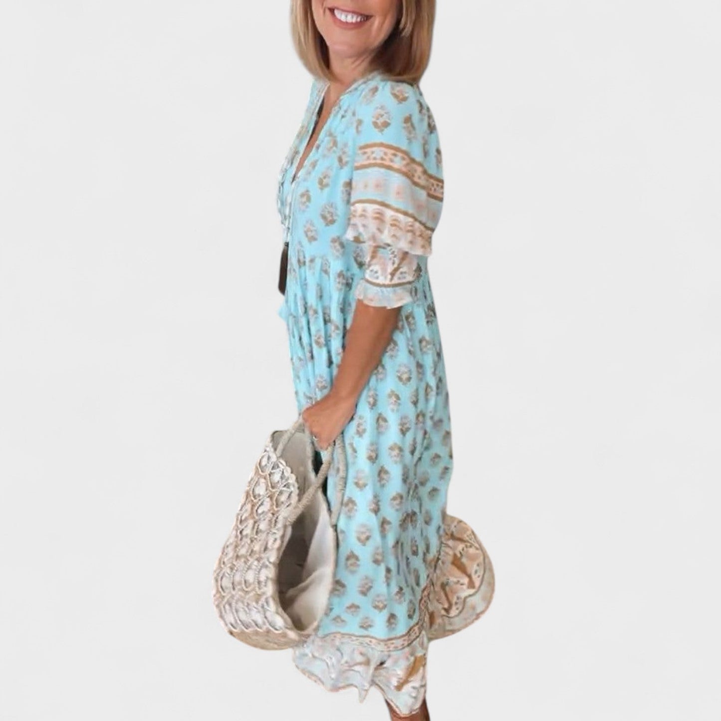 Eustacia™ | Tranquil Coastal Dress