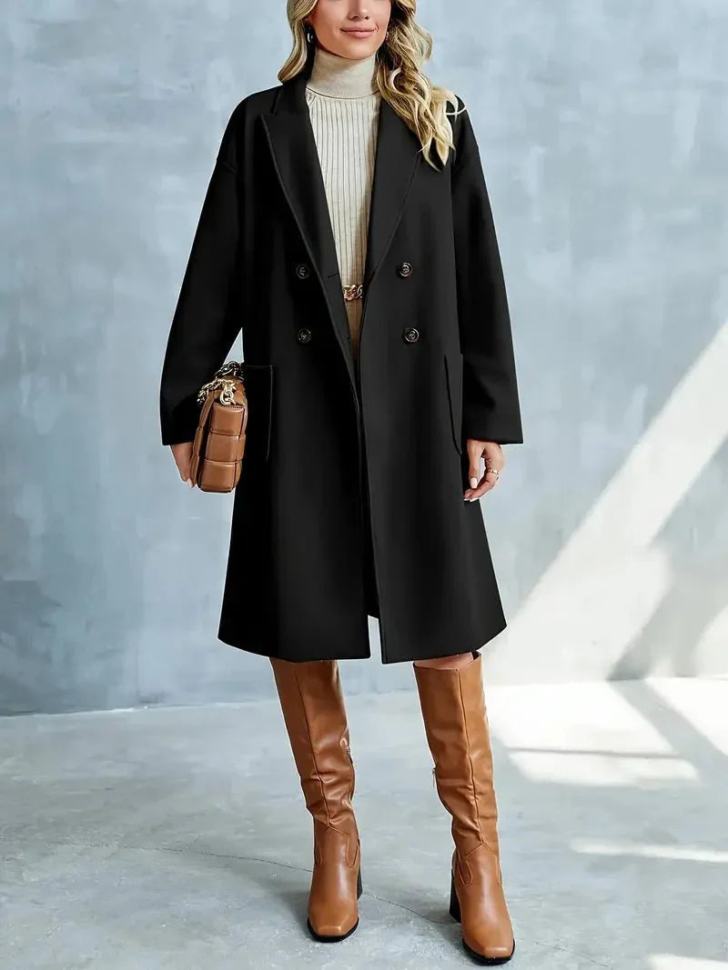 WW | Blended Wool Coat - Timeless Elegance - Wool Blend - Winter Outerwear