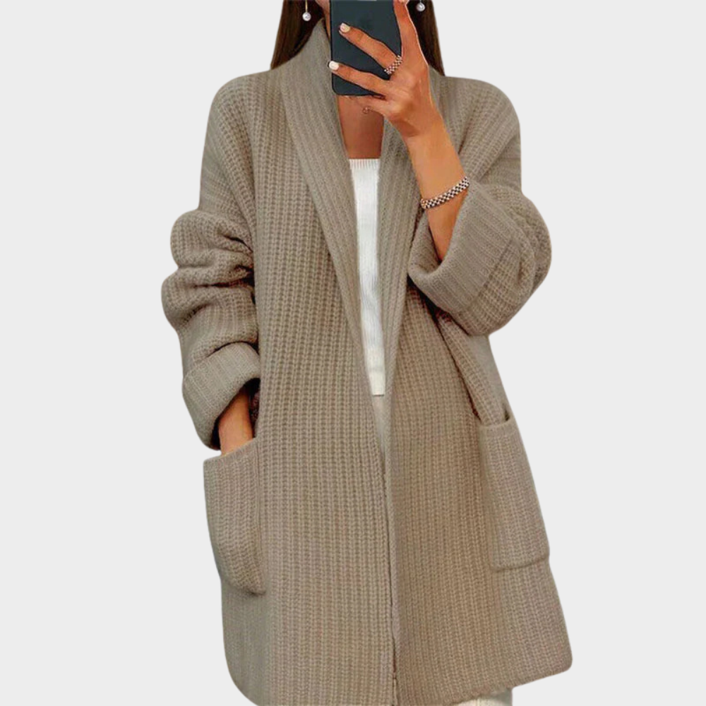WW | Cozy knitted wool cardigan sweater