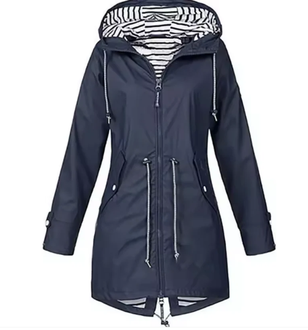 Waterproof hooded jacket
