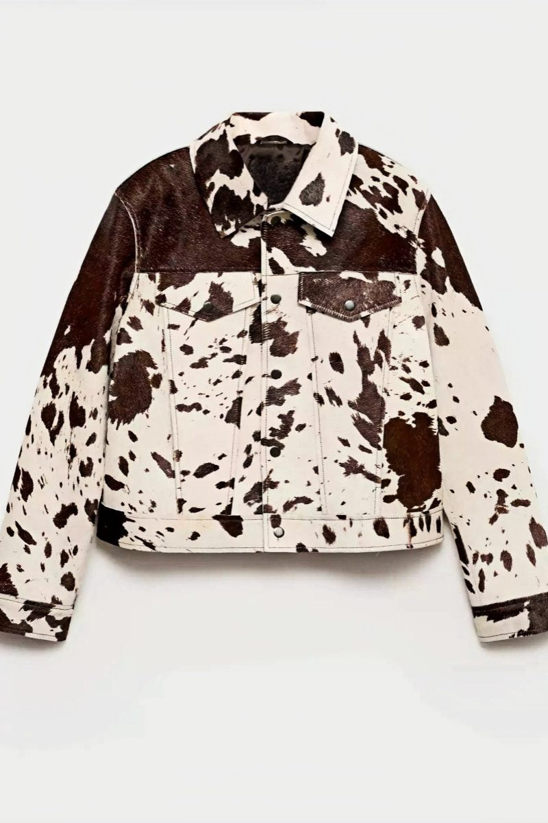 WW | Print Faux-Fur Hemdenjacke