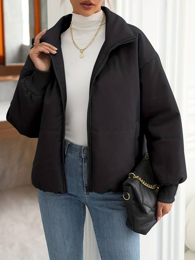 WW | Women's Black Puffer Jacket