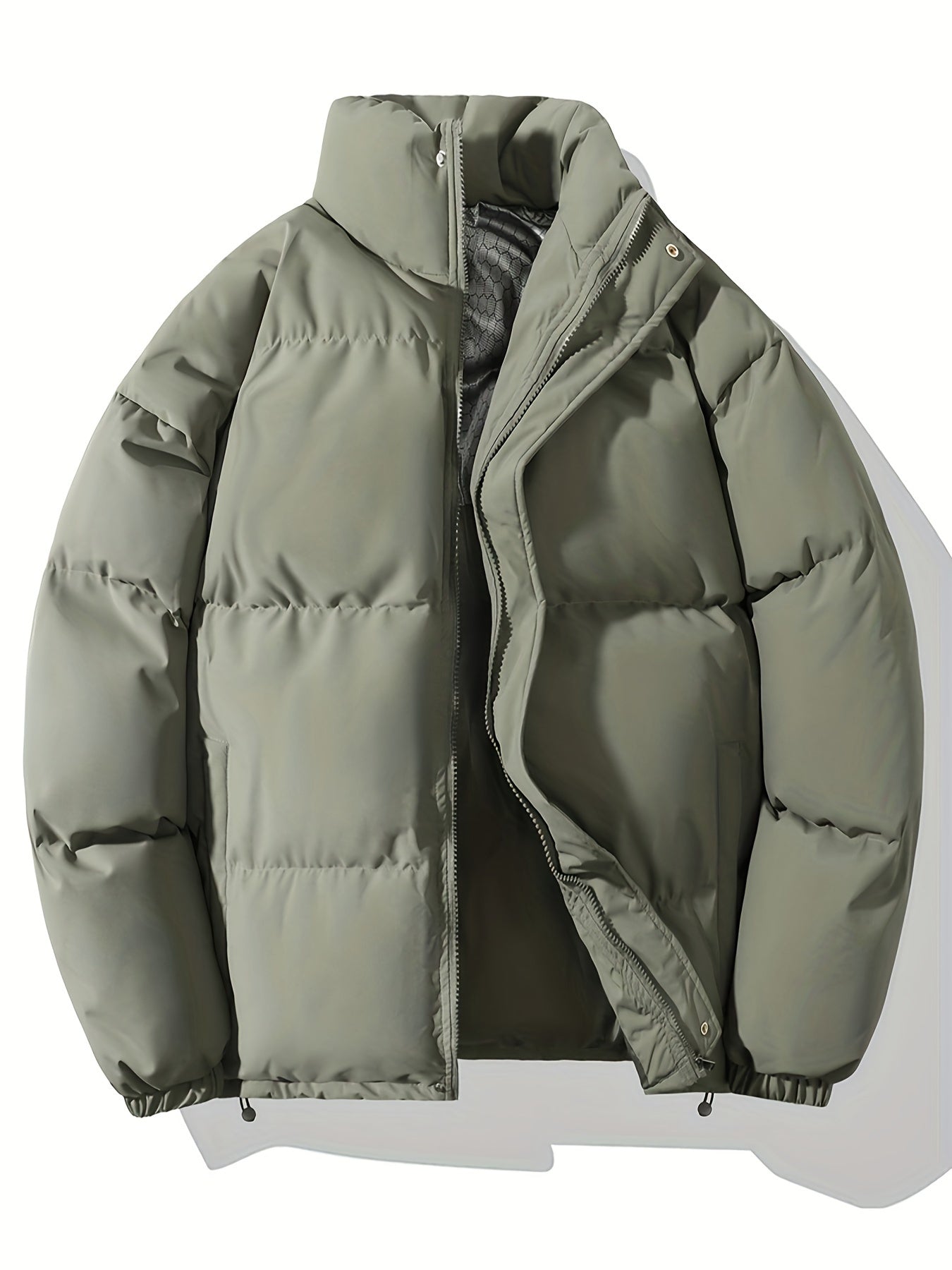 WW | Men's Casual High-Neck Winter Pullover - Ideal for Autumn/Winter