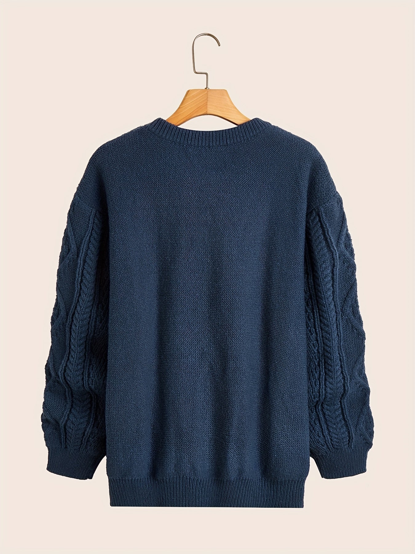 WW | Casual Cable Knit Sweater for Men