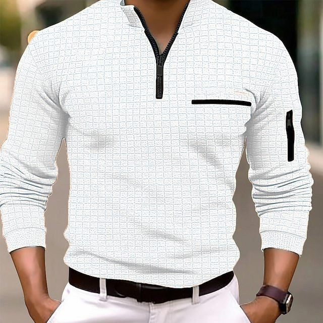 WW | Legere zip-Pullover Herren