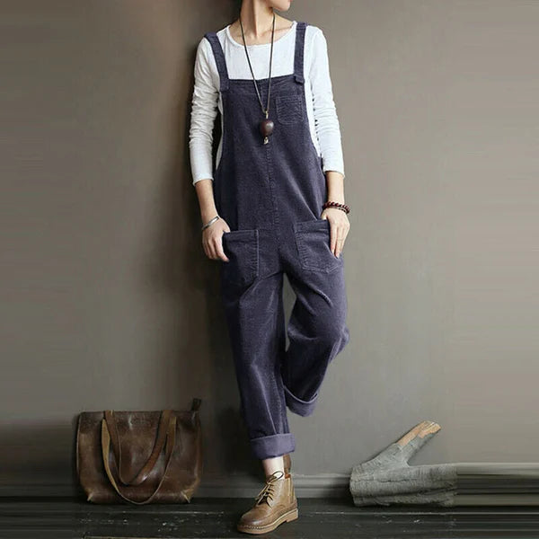 WW | Casual Corduroy Jumpsuit Design