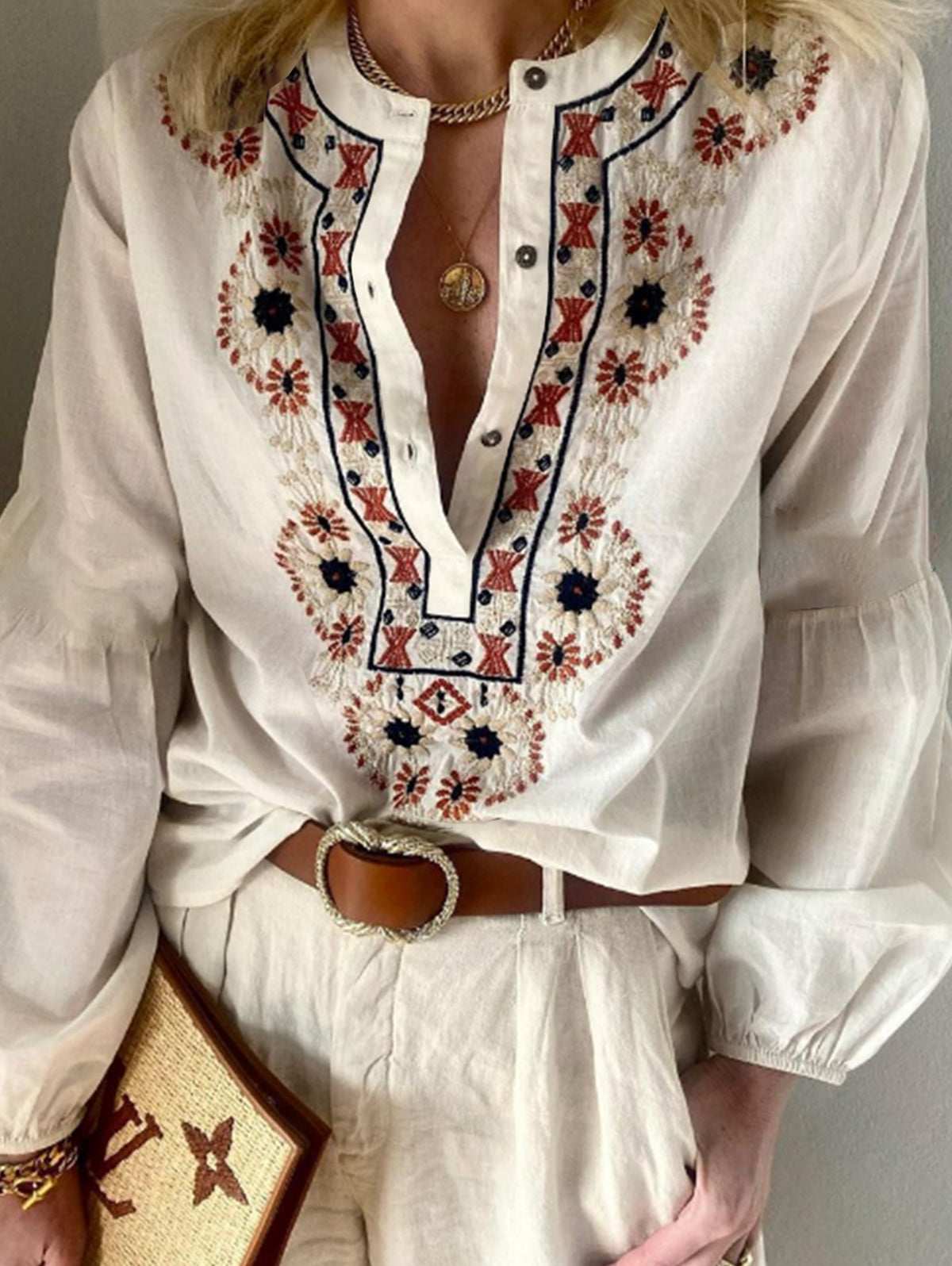 WW | gestickte Boho-Tunika für Sommergefühle