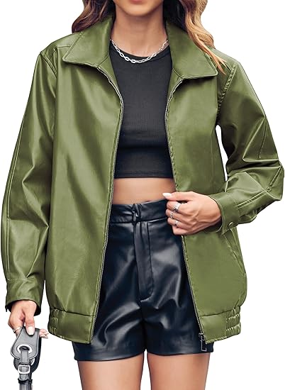 WW | Plus Size Jacket for Women - Casual Style with Zipper and Pockets, Sizes S-XL