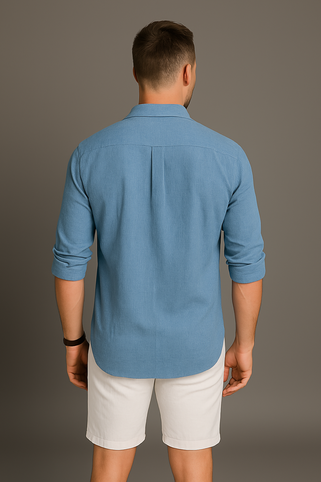 WW | Linen Men's Polo Shirt