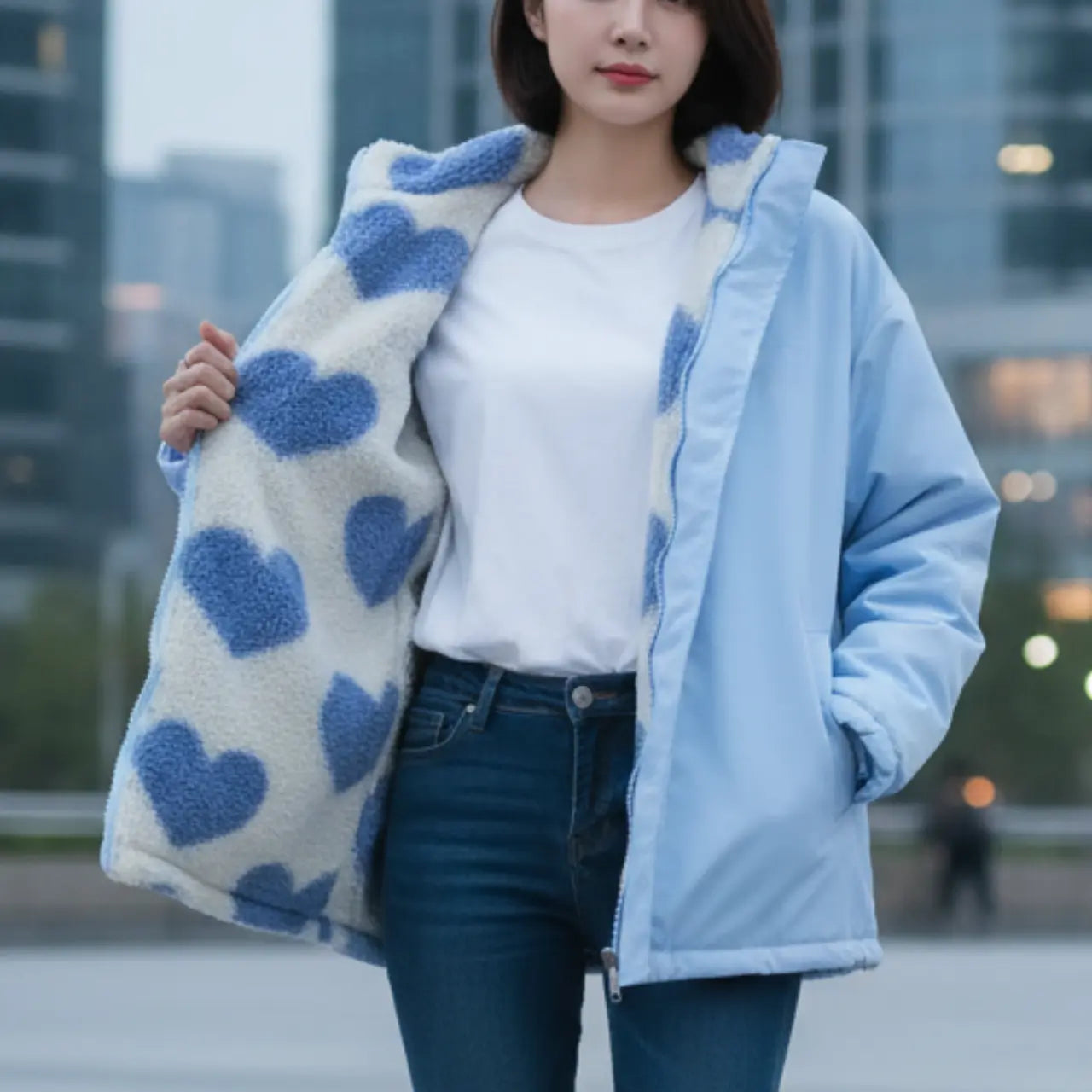 WW | Fashionable women's winter jacket for cozy-chic looks