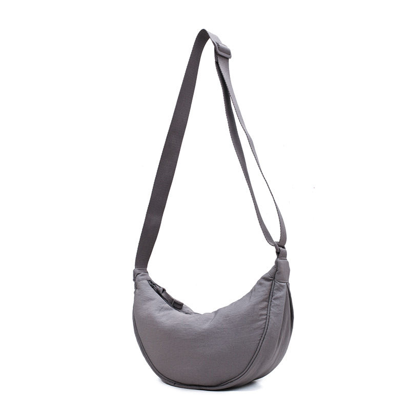 WW | Half Moon Shape Braided Texture Minimalist and Compact