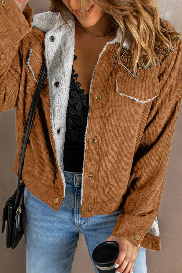 WW | Lambswool Patchwork Corduroy Jacket
