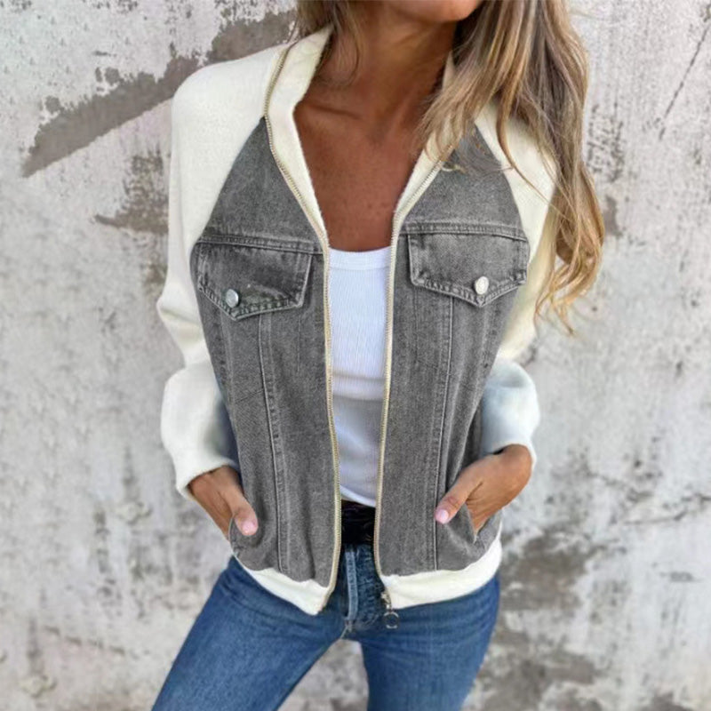 WW | Classic casual women's denim jacket