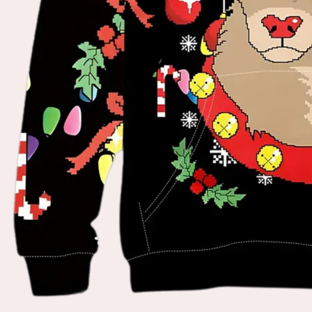 WW | Elegant Men's Christmas Hoodie