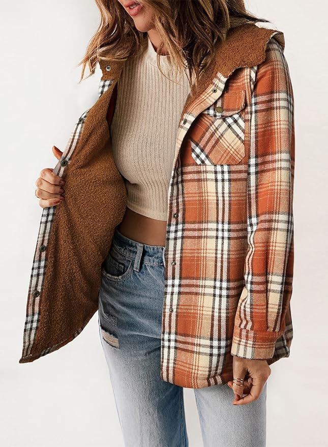 WW | Plaid Lined Shirt Jacket