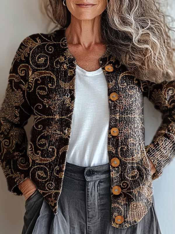 WW | Bronze Brocade Jacket