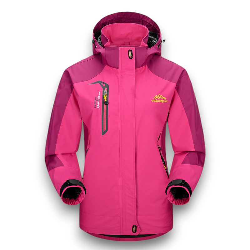 WW | Stylish waterproof women's jacket, elegant and comfortable