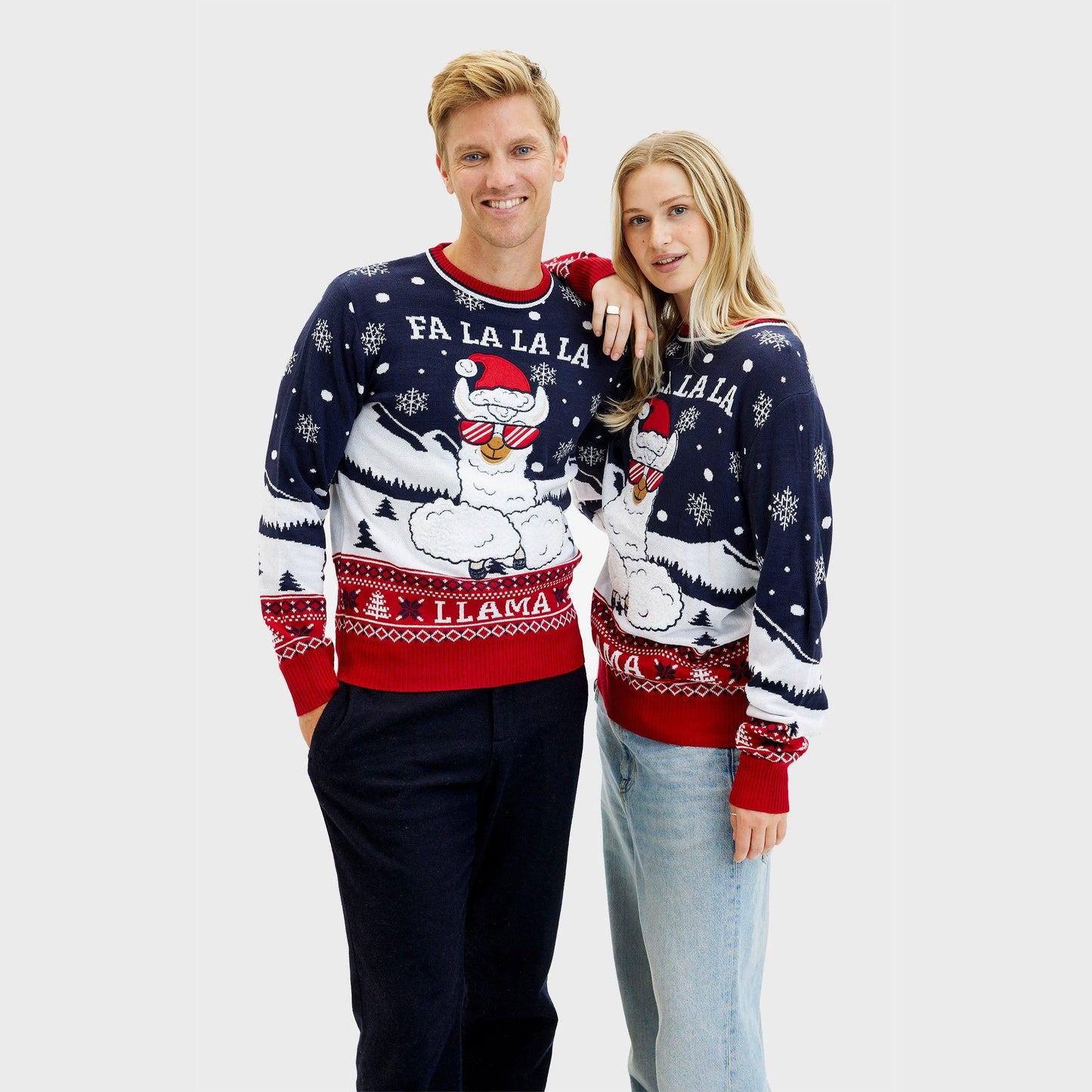 WW | Fa La La La Llama Pullover - Herren