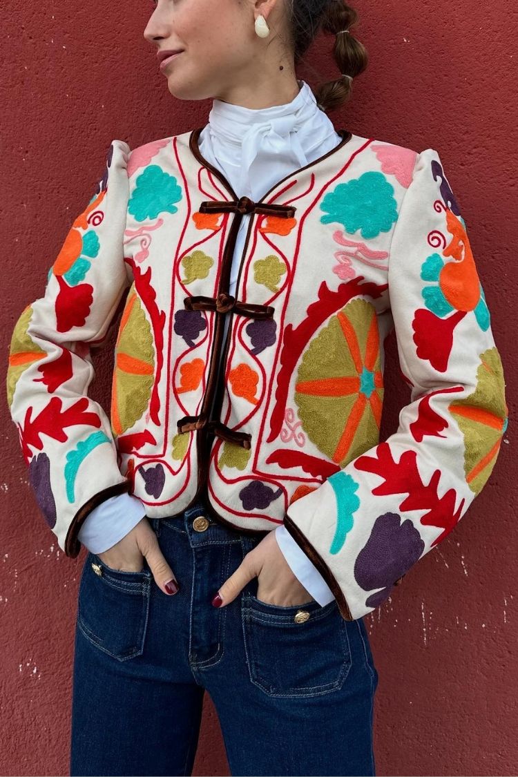 WW | bestickte Jacke