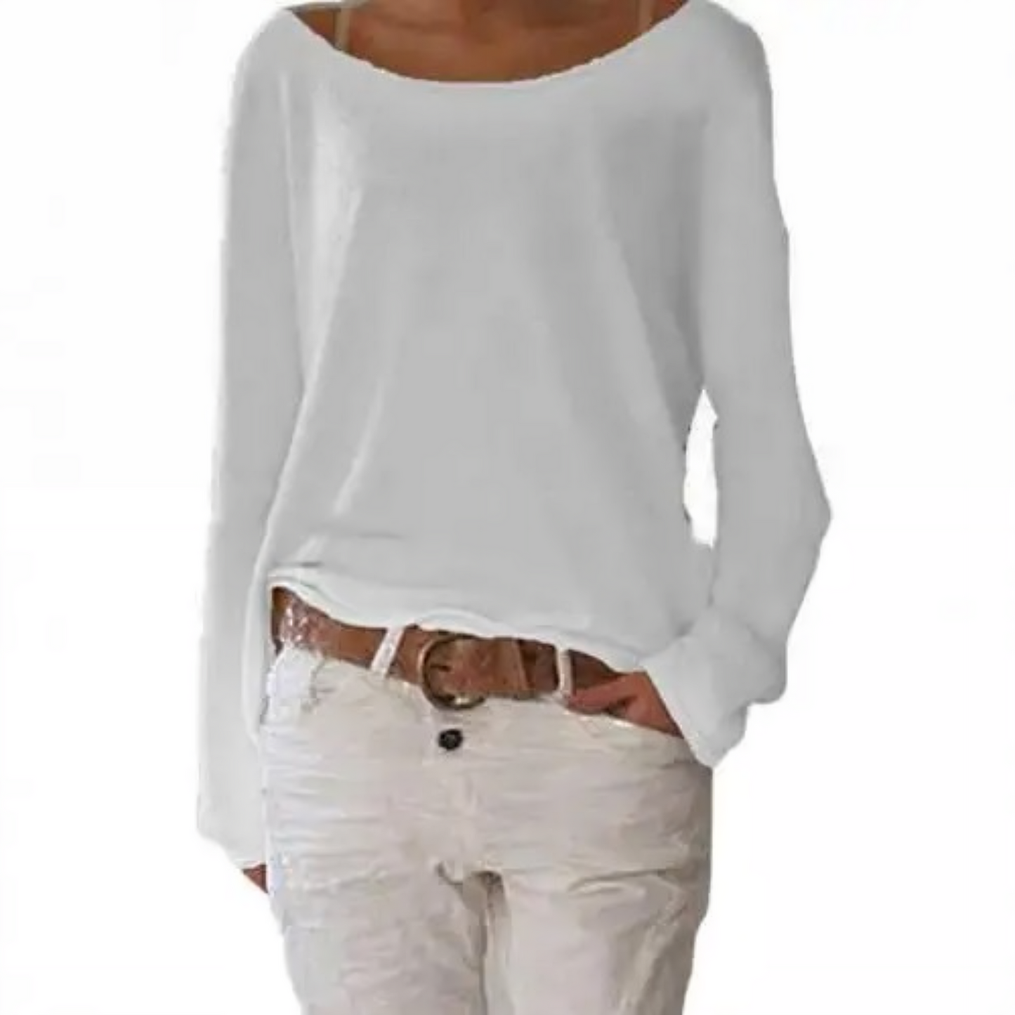 WW | Einfaches Langarm-T-Shirt