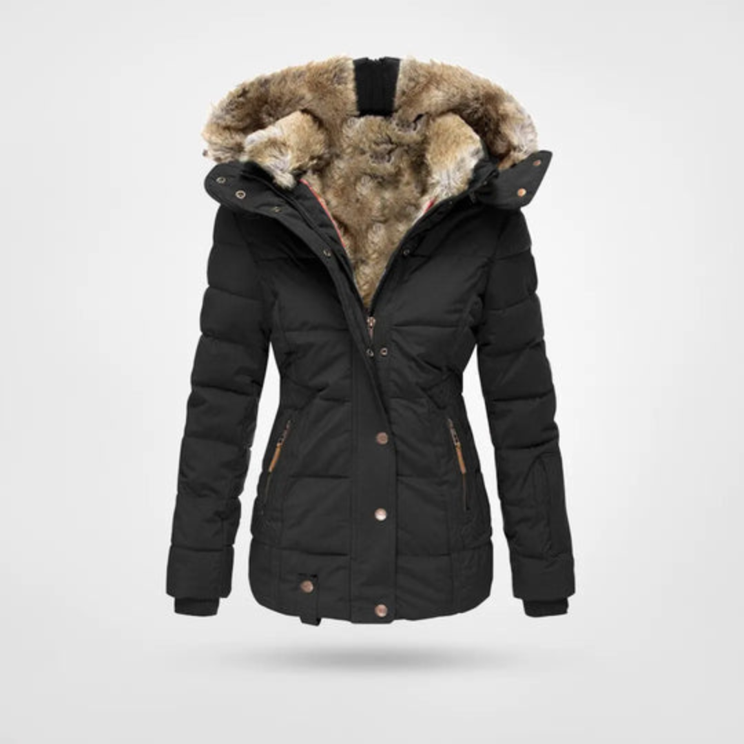 WW | Damen Warme Winter Puffer Parka Jacke Gemütlicher Stil
