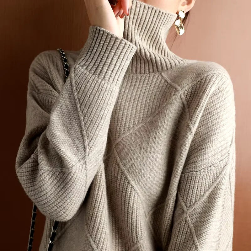 WW | Soft Cashmere Turtleneck Sweater