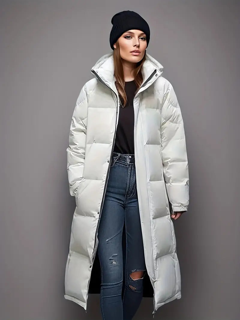 WW | Long Winter Down Parka for Women - Perfect for Outdoor Activities