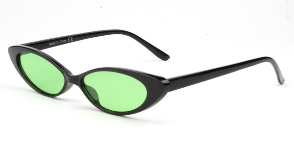 WW | Damen Rund Oval Klein Mode Sonnenbrillen