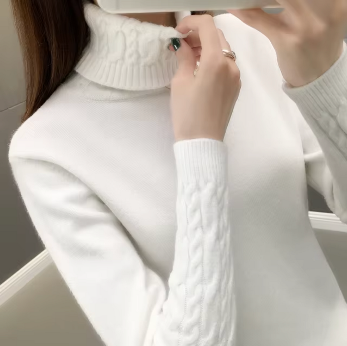 WW | Rollkragenpullover aus Wolle
