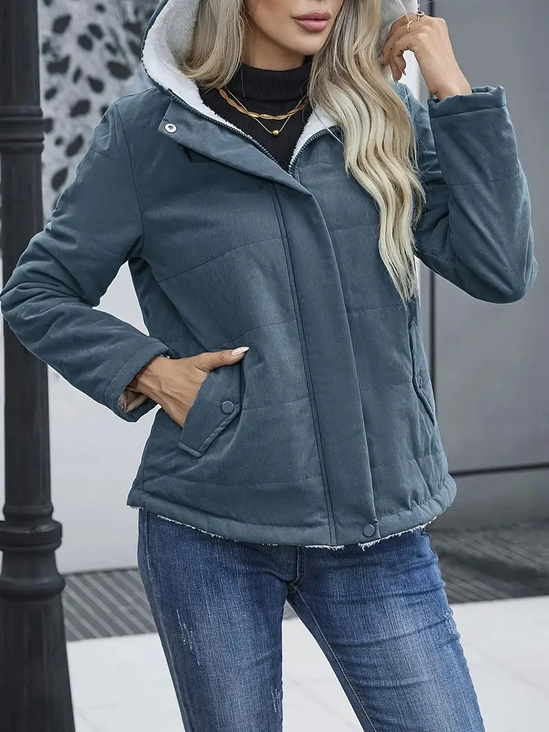 WW | Front Zip Puffer Jacket