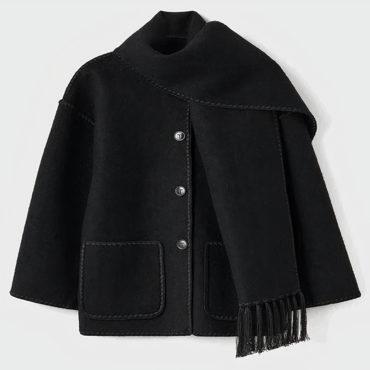 WW | Women's jacket with scarf