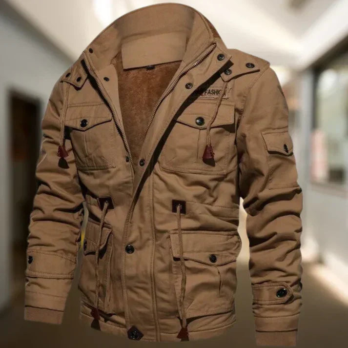 WW | Hochwertige Jacke mit weichem Futter für Herren Perfekt für den Alltag