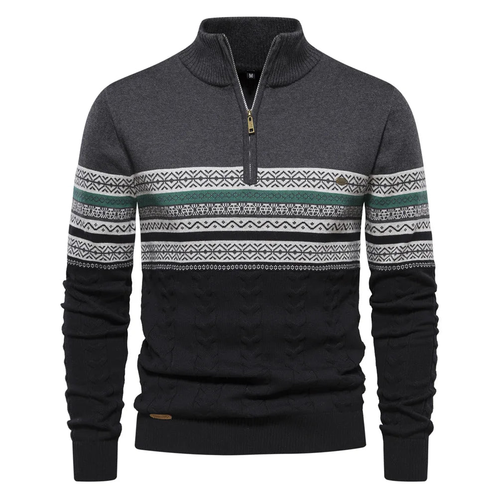 WW | WARMER WINTER SWEATER WITH ZIP