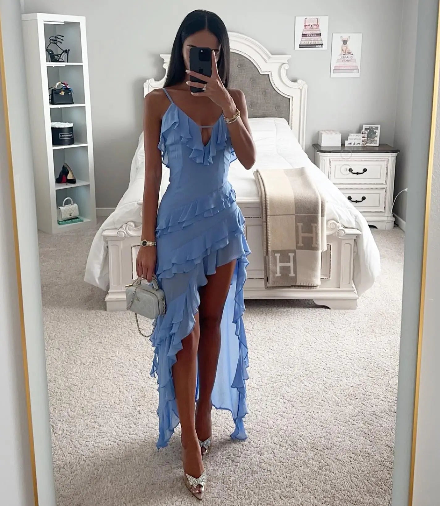 WW | Elegantes Asymmetrisches Kleid