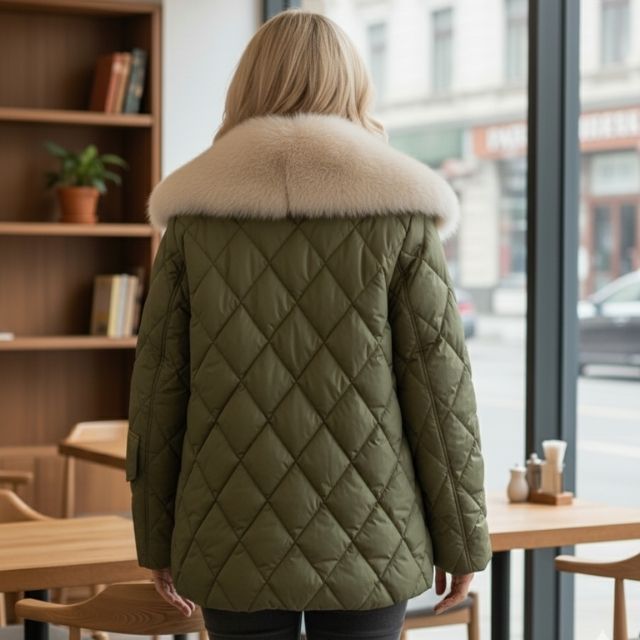 WW | Elegante Daunenjacke für Damen mit warmem Futter