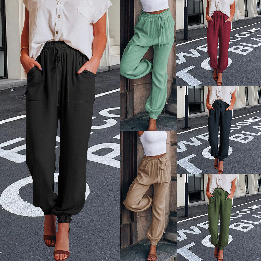 WW | elegante Damenhose mit Spitzenbein