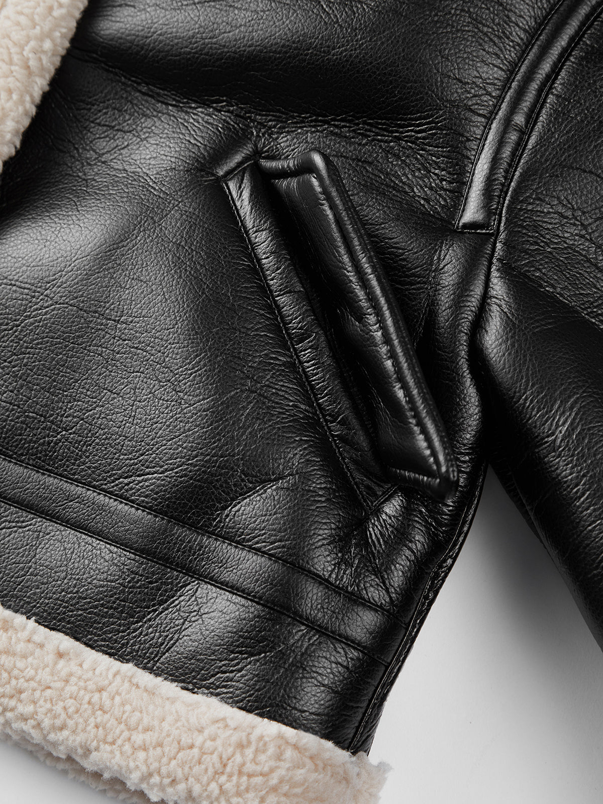 WW | Lined Suede Aviator Jacket