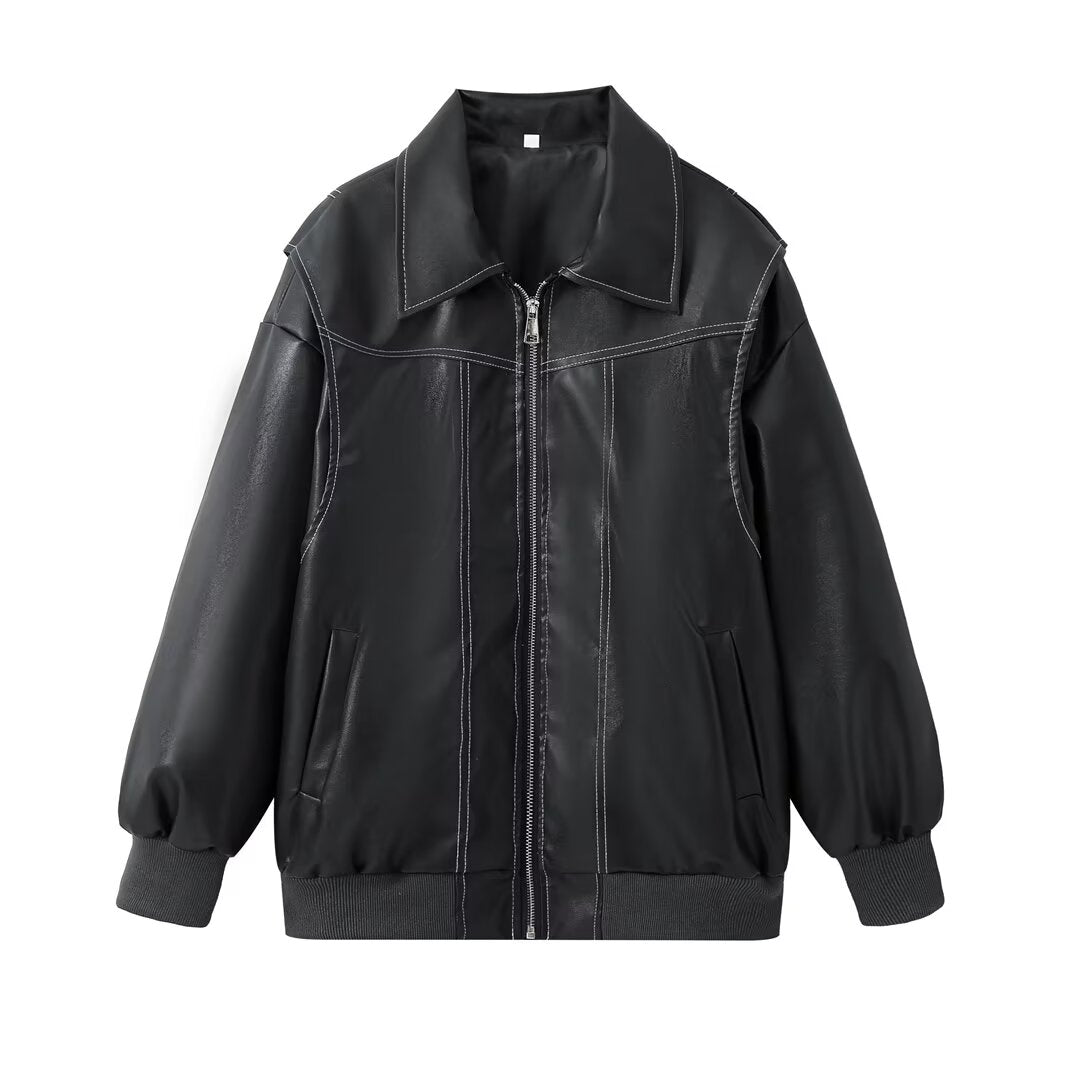 WW | Oversized Leather Jacket