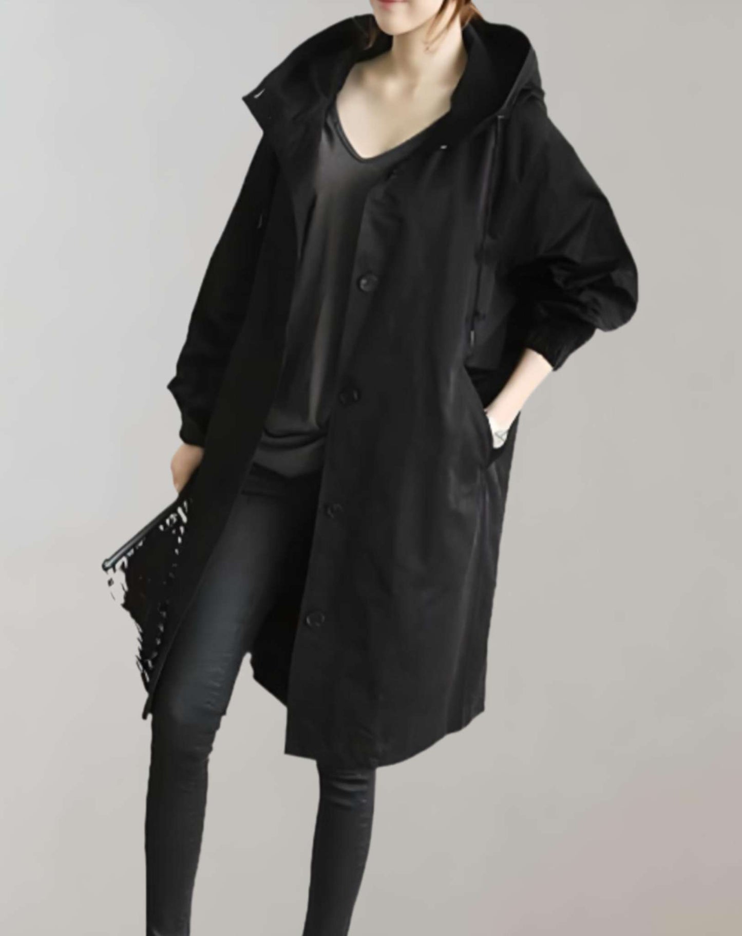 WW | Elegant Women's Long Trench Coat