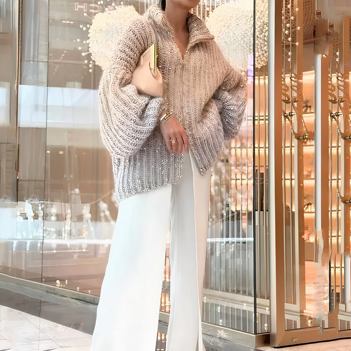 WW | Shimmering Silk Sweater