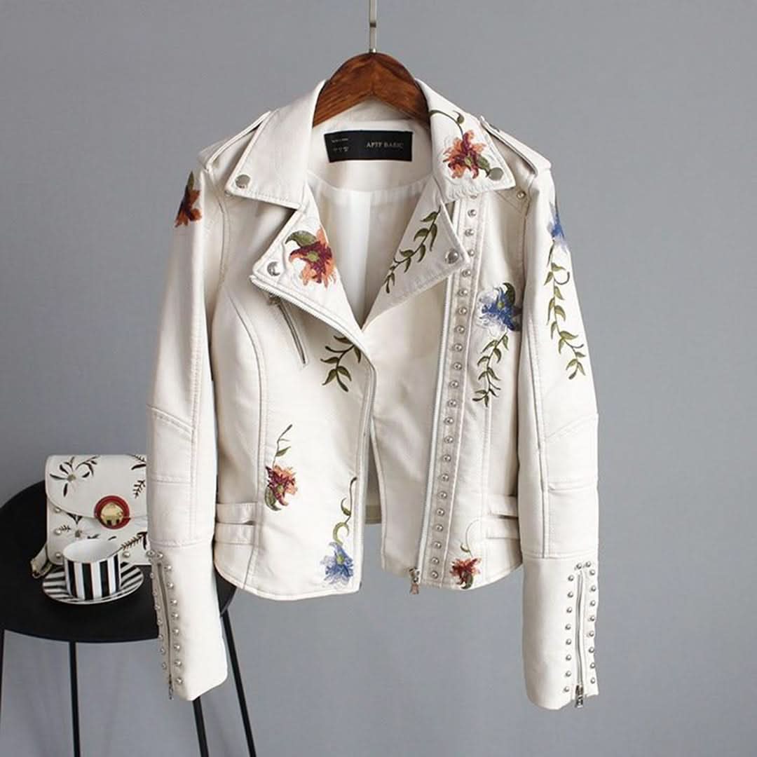 WW | Frauen, moderne und vielseitige Blumenjacke für Damen