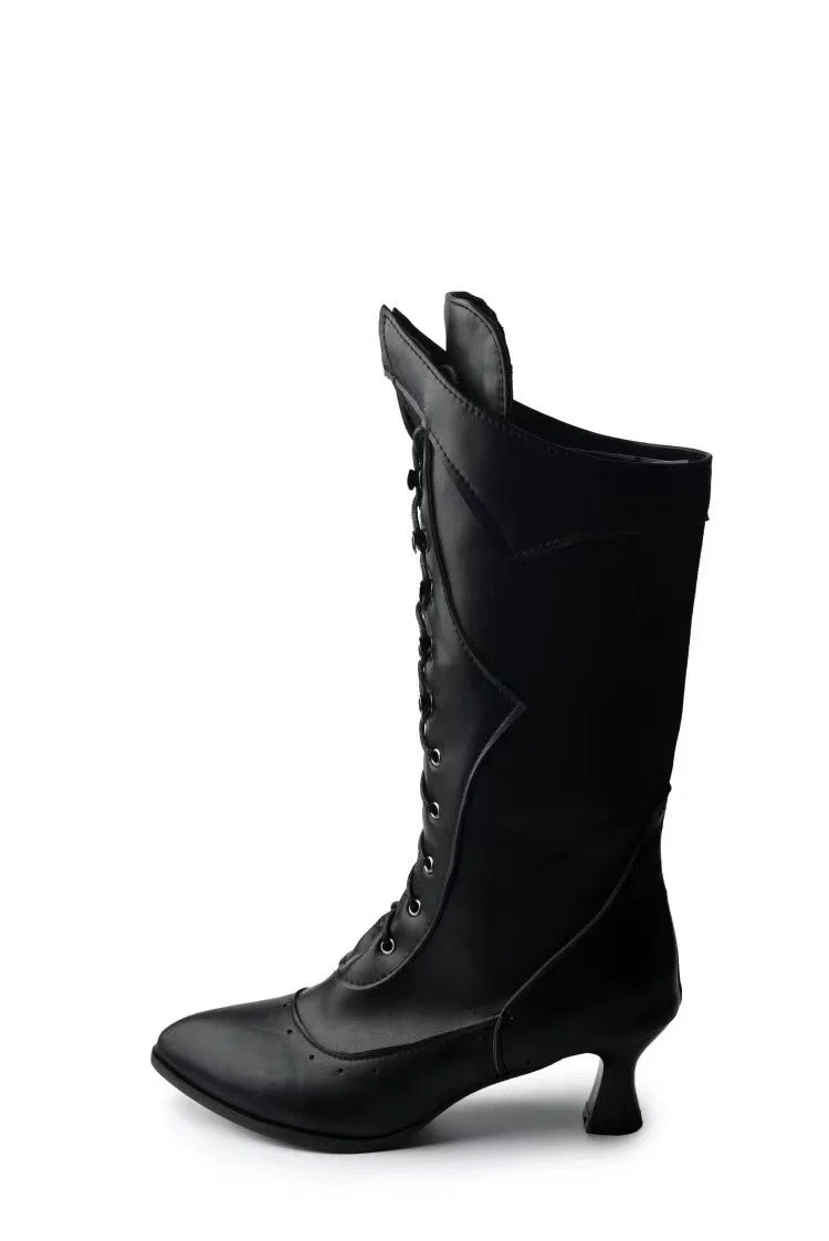 WW | Stiefeletten Damen - Strukturierten Passform mit Absatz