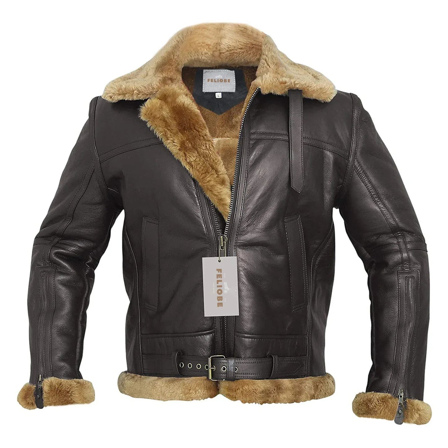 WW | B3 - Reversible Lamb Pilot Jacket for Luxury and Warmth