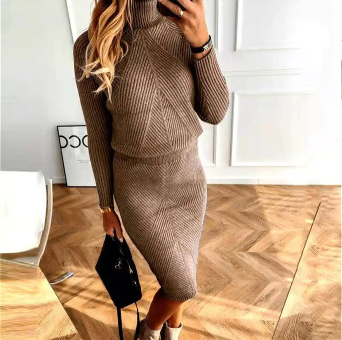 WW | Elegantes zweiteiliges Ensemble mit Top und Rock
