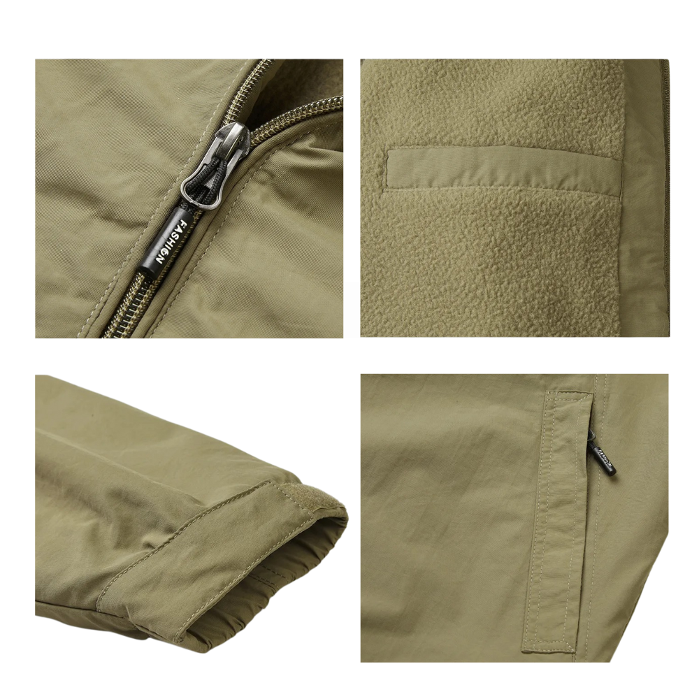 WW | Men's Jacket with Detachable Hood