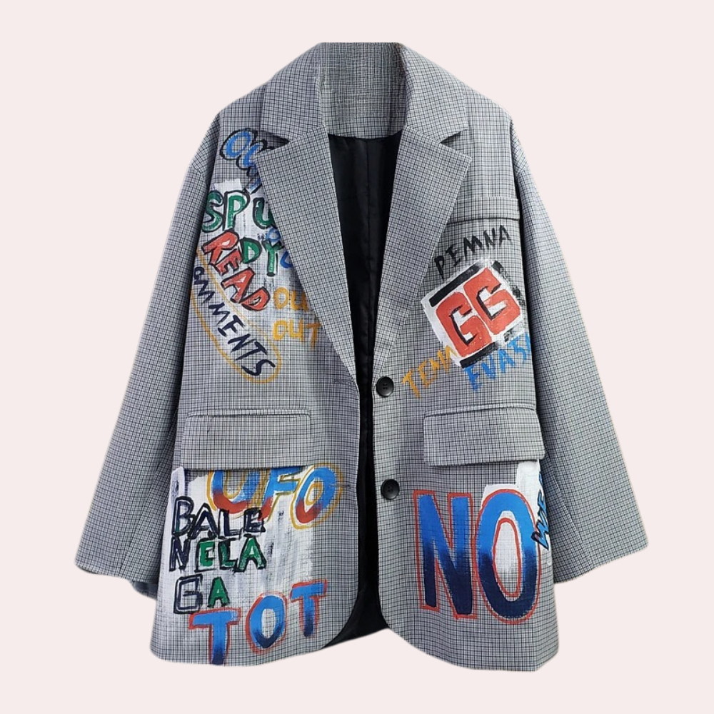 WW | Women's Plus Size Blazers with Text