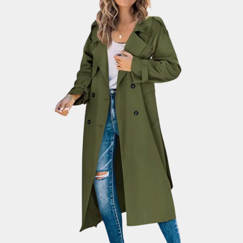 WW | Warmer Trenchcoat Für Damen Mit Eleganter Silhouette