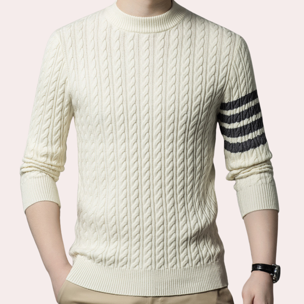 WW | Warme Herren Strickjacke