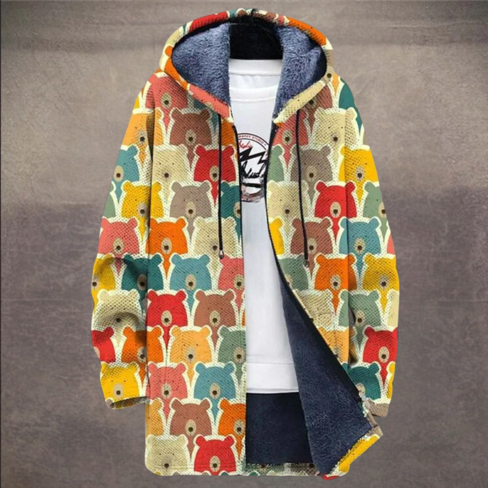 WW | Warm Colorblock Vest for Men